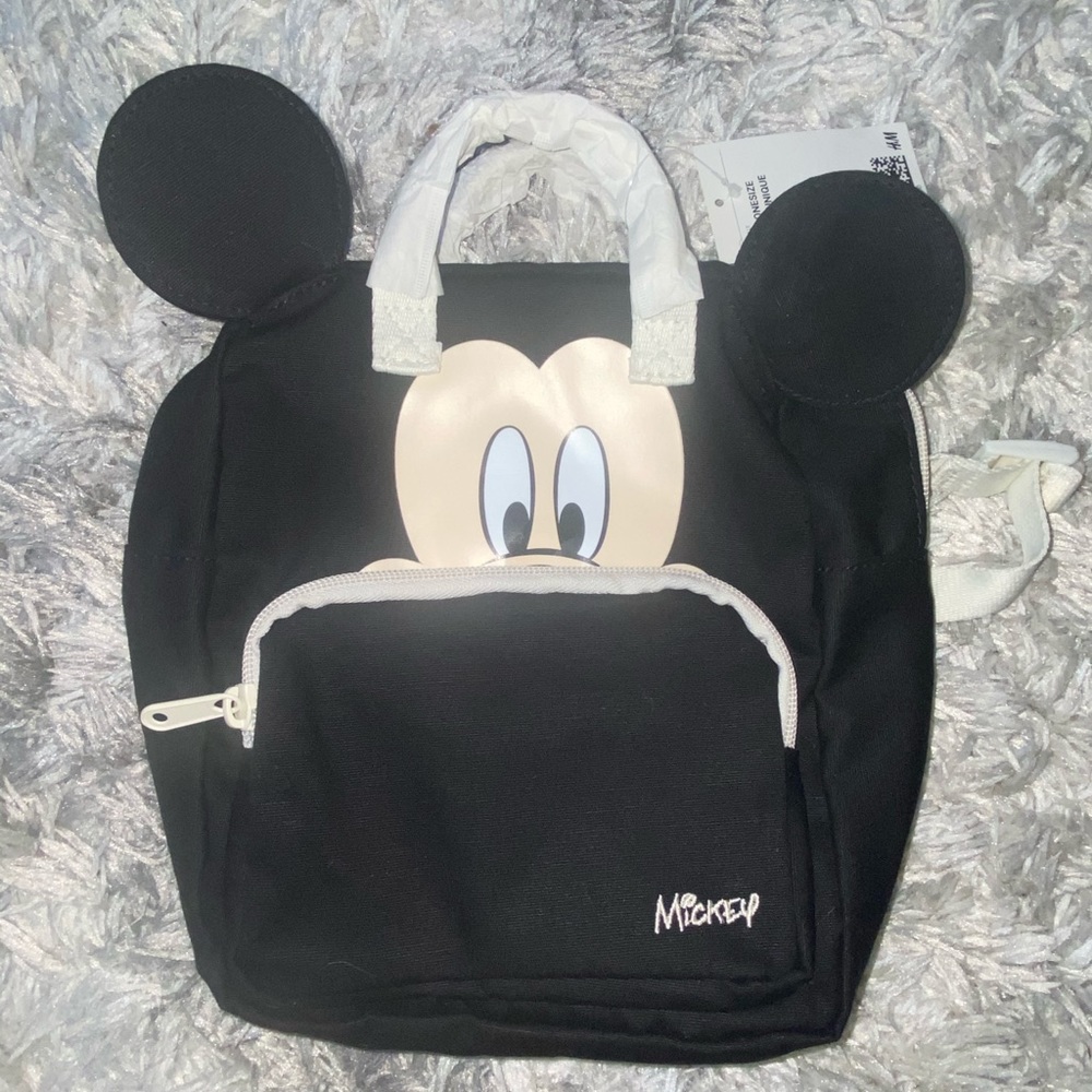 NWT Mickey Disney mini Backpack h&m